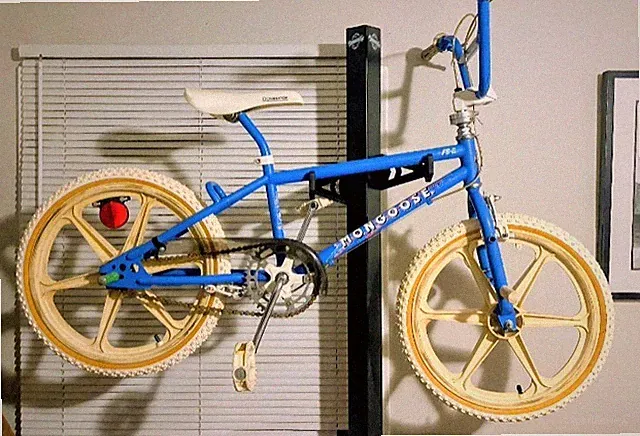 1986 Mongoose FS-1 Brilliant Blue BMX Bike Freestyle Bike Original Basement Find