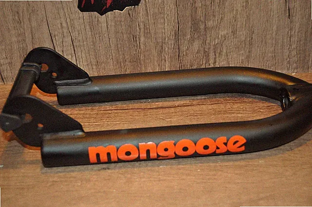 20' Mongoose BMX Bike Fork Bearing Head Set Included 1 in-Threaded Matte Black