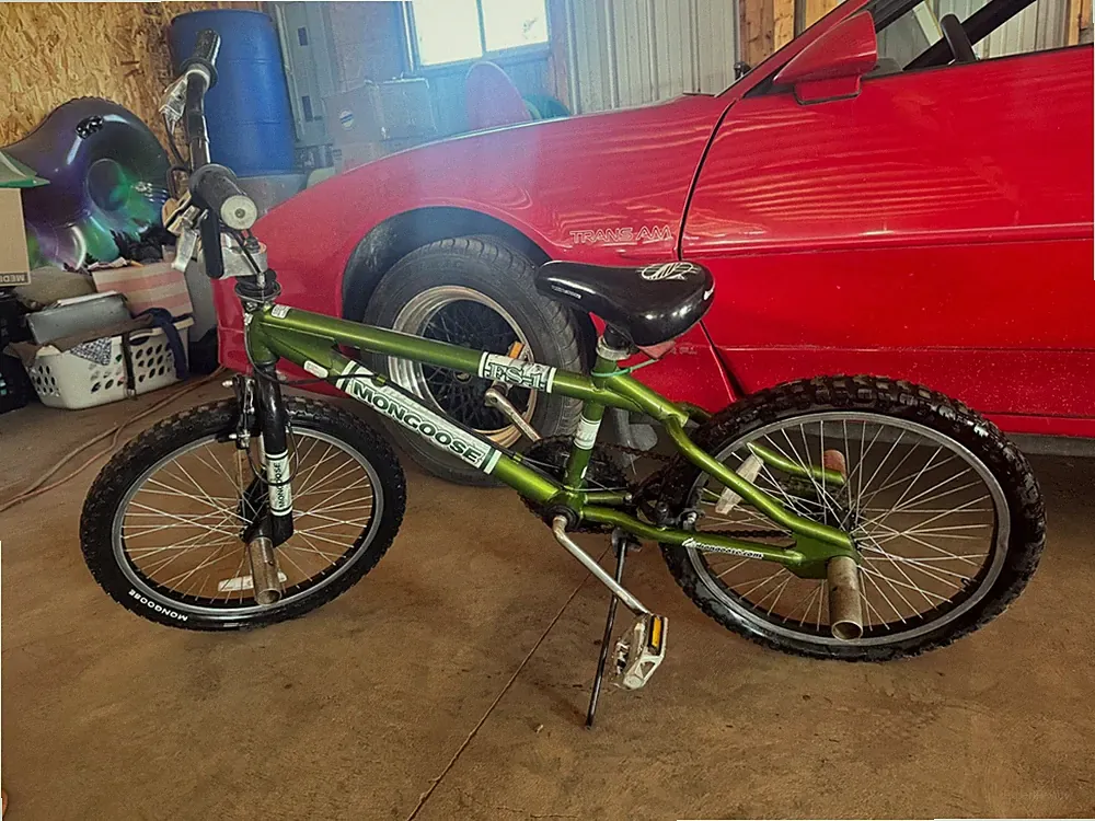 2002 Mongoose Cash Money FS-1 BMX Bike - Candy Apple Green - Mid-School Classic