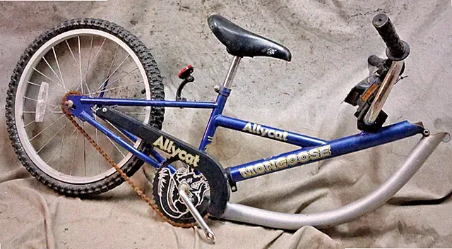 2006 Mongoose Allycat TrailABike 20" Kids Bike Attachment PullAlong Retro Steel