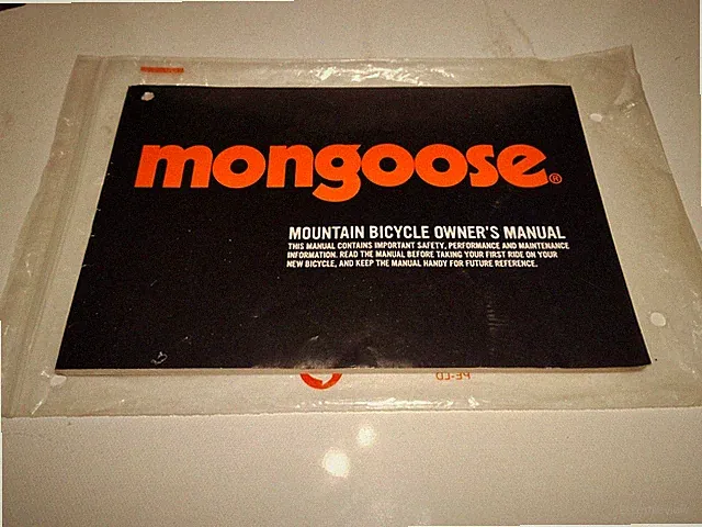2014 Mongoose Mountain Bicycle Owners Manual PacificCycle English/Spanish