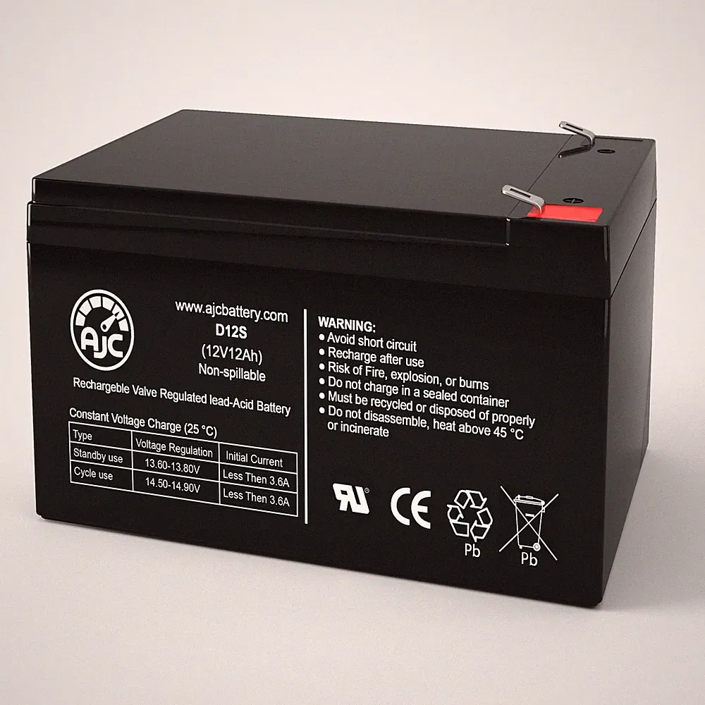 AJC Battery Compatible with Mongoose CB24V450 12V 12Ah Electric Bicycle Battery