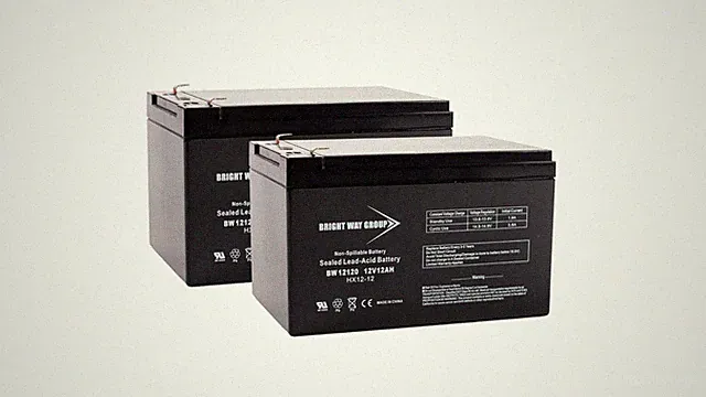 AL1020 Bike Mongoose Electric Scooter Battery Set (2 batteries - 12V 12Ah)