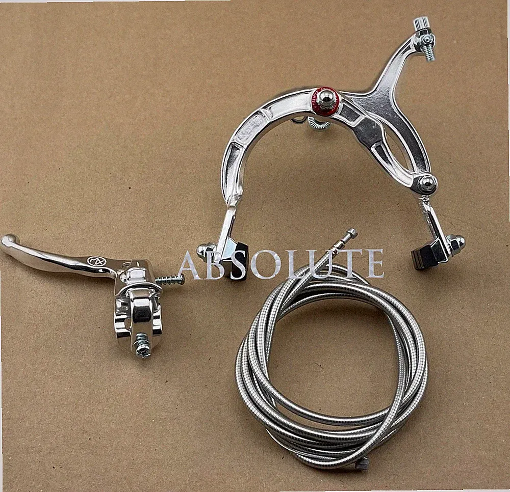 AltaLine BMX FRONT Alloy Bike Bicycle MX Brake Set ALL SILVER.