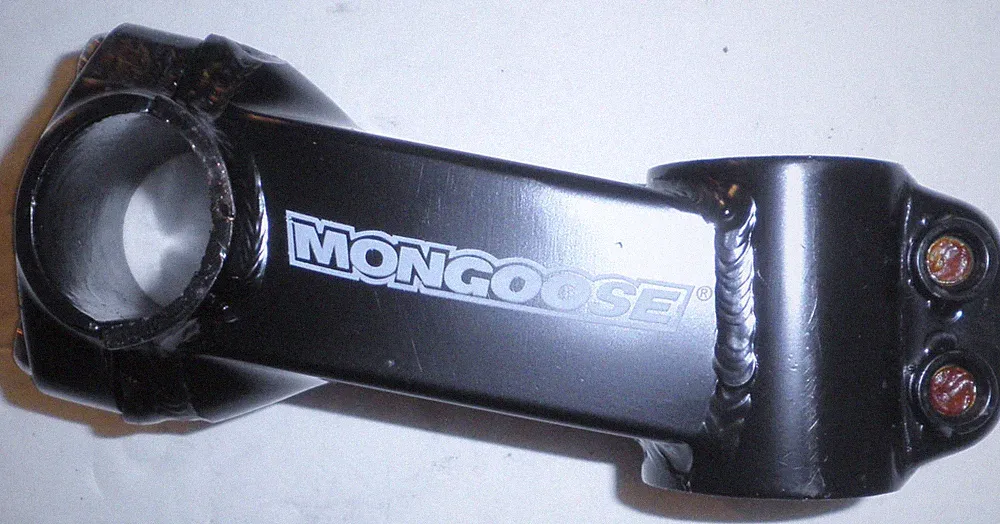 BLACK MONGOOSE BMX BICYCLE STEM BIKE PARTS 59-2
