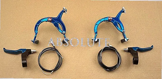 BLUE CRUISER BIKE BRAKE SET LEVER CABLE CALIPER OS BMX VINTAGE SCHWINN BICYCLE