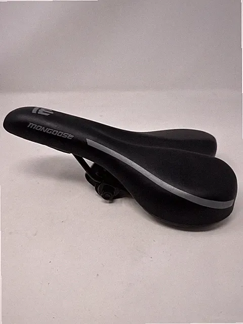BMX Mongoose Cionlli Bike Saddle 10.5 Inches Bicycle Seat Black & Gray