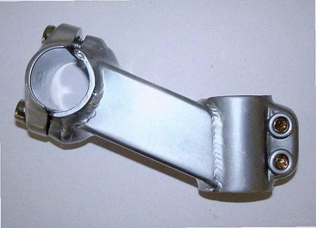 BMX MONGOOSE THREADLESS SILVER BICYCLE STEM BIKE PARTS 436