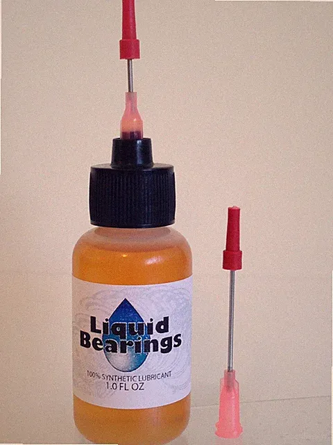 Liquid Bearings, 100%-synthetic oil, frees rusty bicycles & bike parts, READ!!