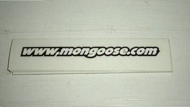 LOT OF 10 MONGOOSE.COM BICYCLE FRAME DECALS DC67