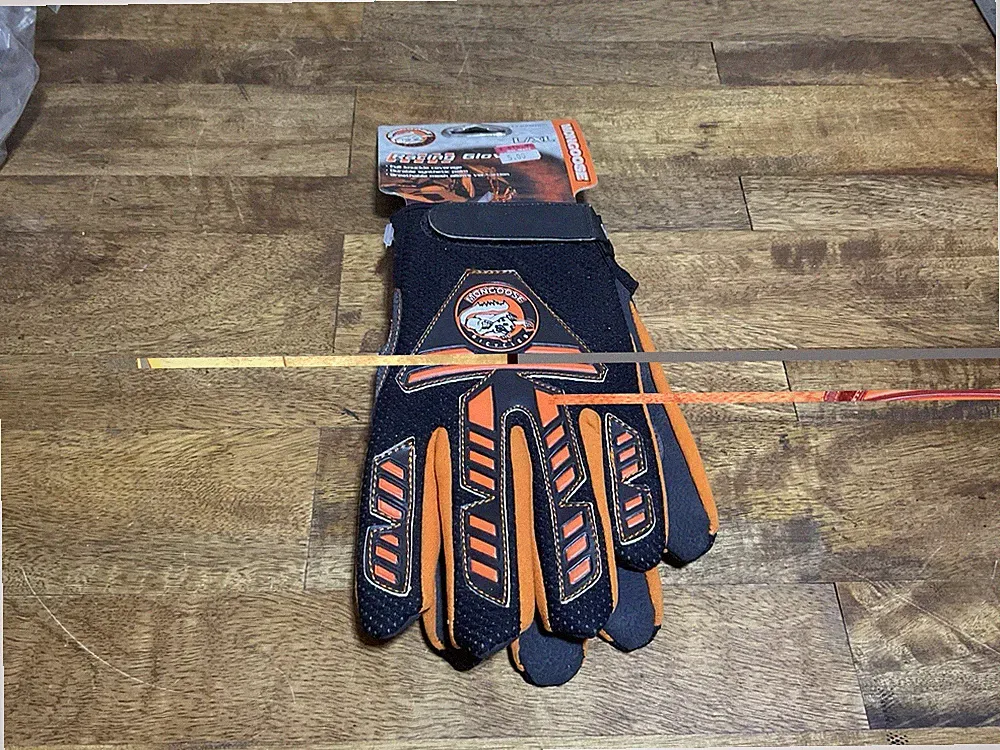 Mongoose Adult LARGE Extra large Full-Finger BMX Mountain Bike Bicycle Gloves