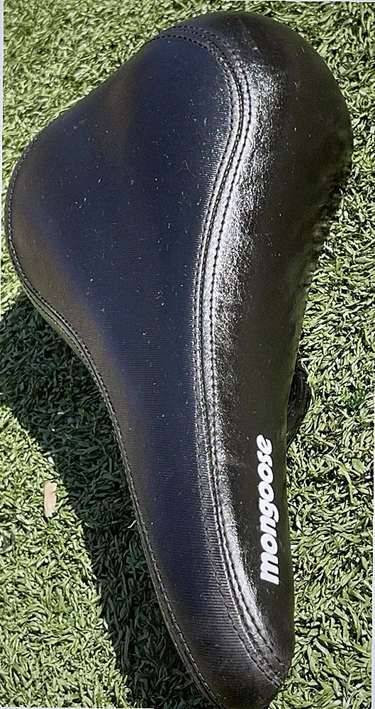 Mongoose Bicycle Seat Saddle Black Comfort Bike Seat 10.5” x 6.5”