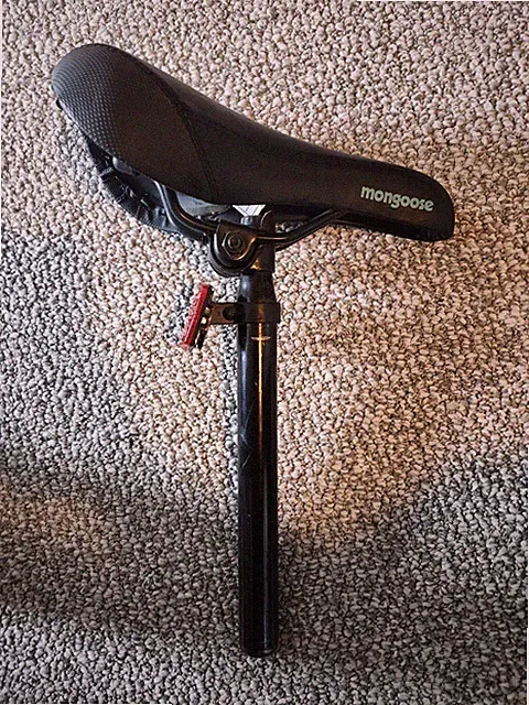 Mongoose Bike Seat W 12in Tube