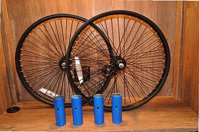 Mongoose BMX 20" Bike 48 Holes Wheelset Front & Rear Pegs Included.