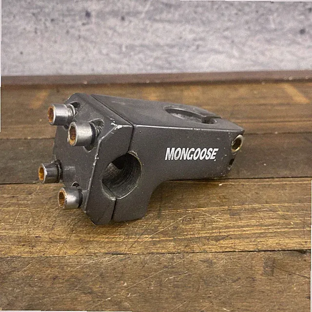 Mongoose BMX Stem Threadless 1 1/8 in Old School BMX 4 Bolt Front Load 90s 00s