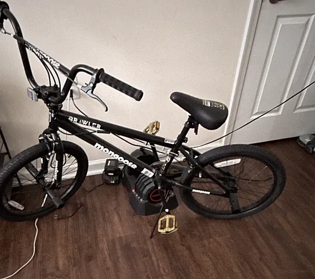 Mongoose Brawler BMX Bike 20" Black, Pegs, Reflectors, Caliper Brakes, Steel