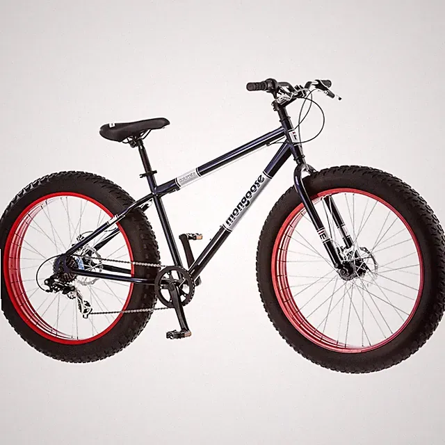 Mongoose Dolomite Fat Tire Mountain Bike, For Men and Women, 26 Inch Wheels, 4 I