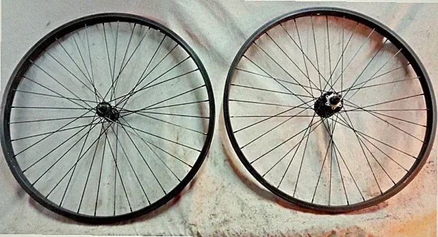 Mongoose Midfat 29" MTB Bike Wheel Set 29er Disc 100/135 Oversized Bolt +Regular