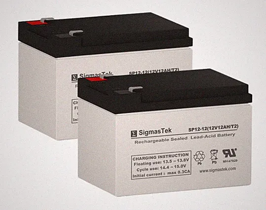 Mongoose MTNAL24V450 Bike Electric Scooter, Battery Replacement Set by SigmasTek