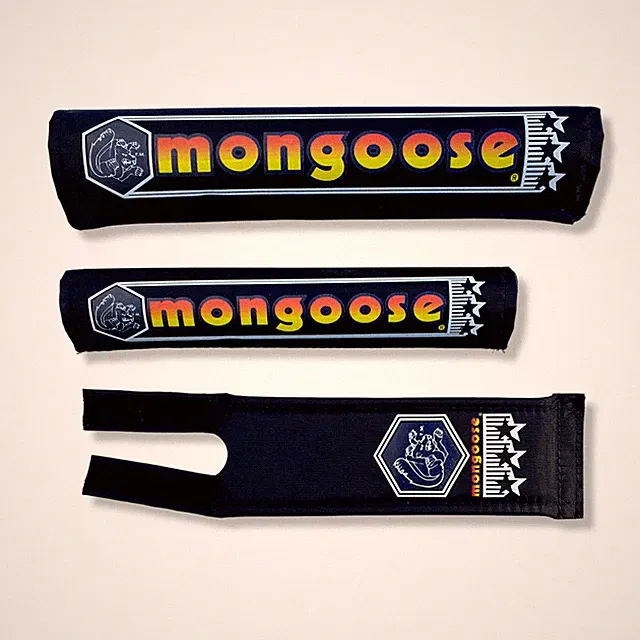 Mongoose Nylon pad set - BLACK 1984-1985