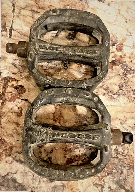 Mongoose pedals 1/2 midschool BMX 00s