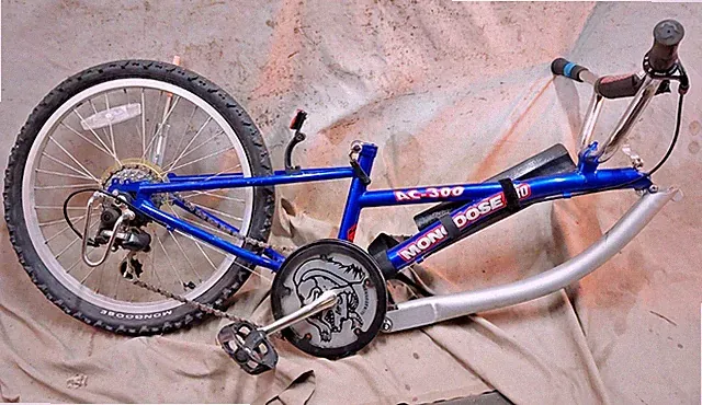 Mongoose Pro AC-300 Trail-a-Bike 20" Kids Bike Attachment PullAlong 6 Speed