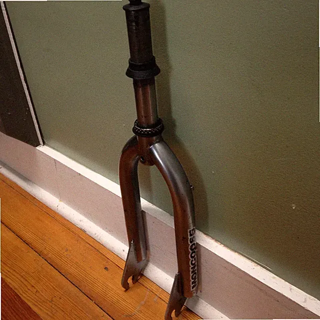 Mongoose Ravage BMX Fork 20 in 1-1/8" Threadless Headset Old School BMX Silver