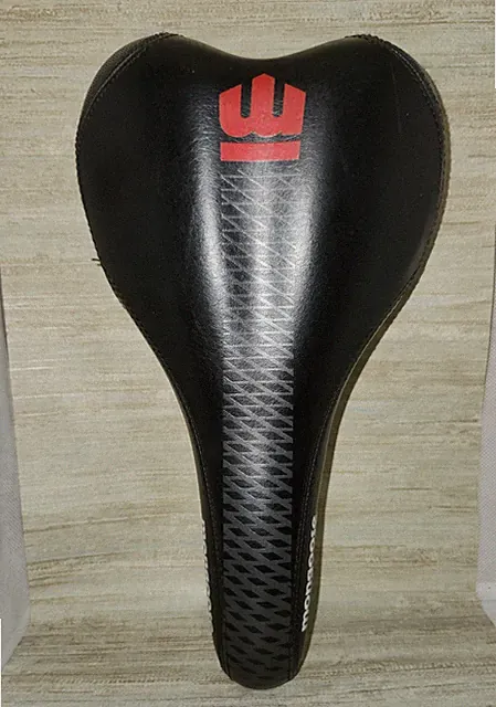 Mongoose Red/ Black Lettered Saddle Bike Seat