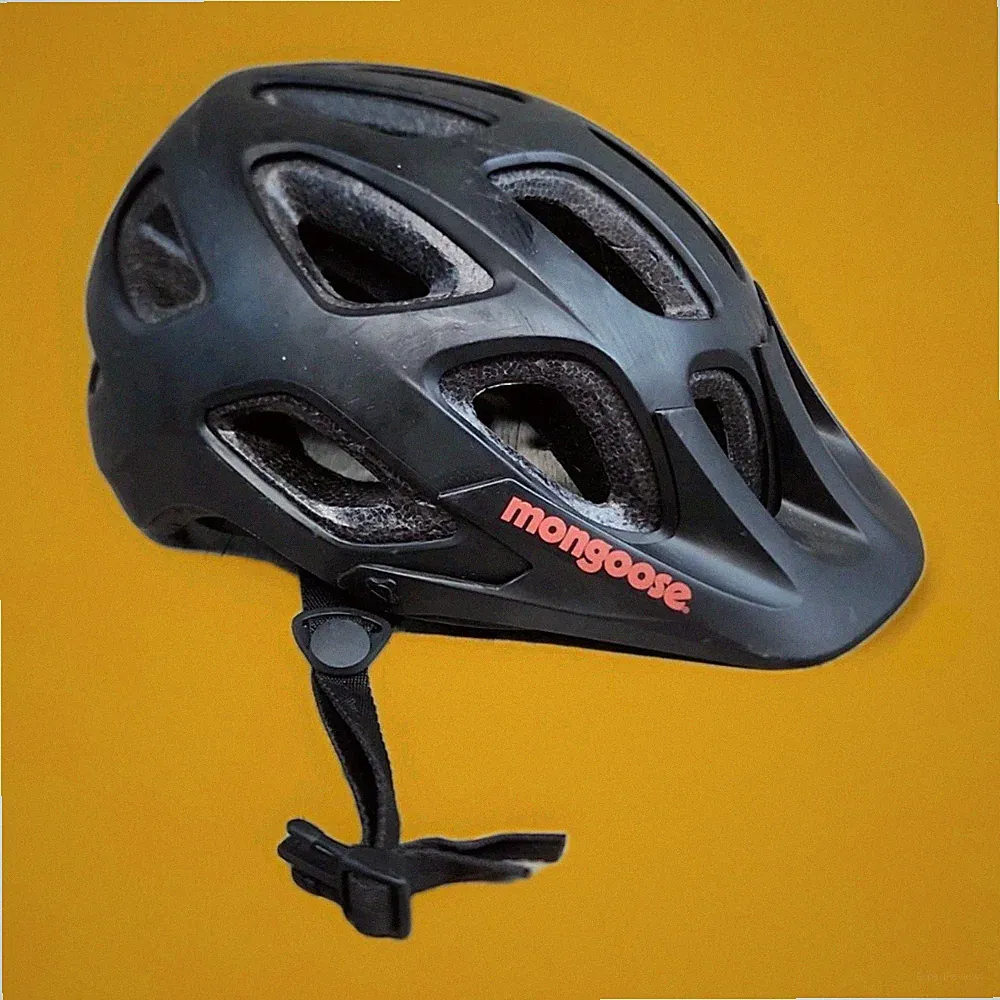 Mongoose Session Adult Bicycling Helmet Adjustable Dial Fit MG79663-2