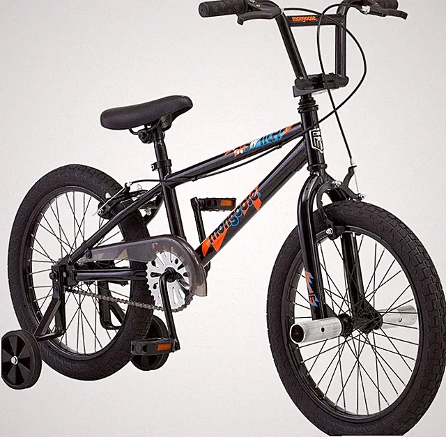 Mongoose Switch Freestyle BMX Kids Bike, Mag Wheels, Small Stand-Over Steel Fram
