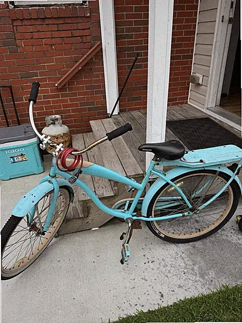 Mongoose Vintage Style Cruiser Bike 26” – Blue with Rear Rack