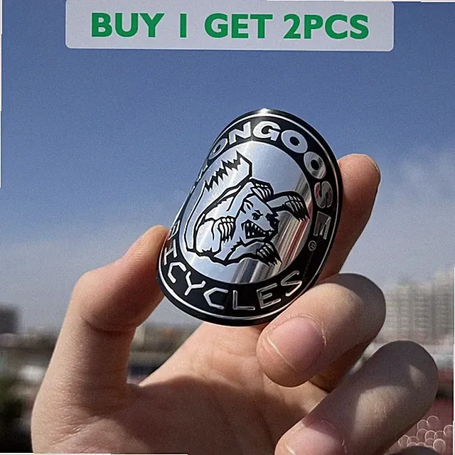 New Mongoose Metal Head Badge Bike Decals BMX Frame Tube Frame Stickers