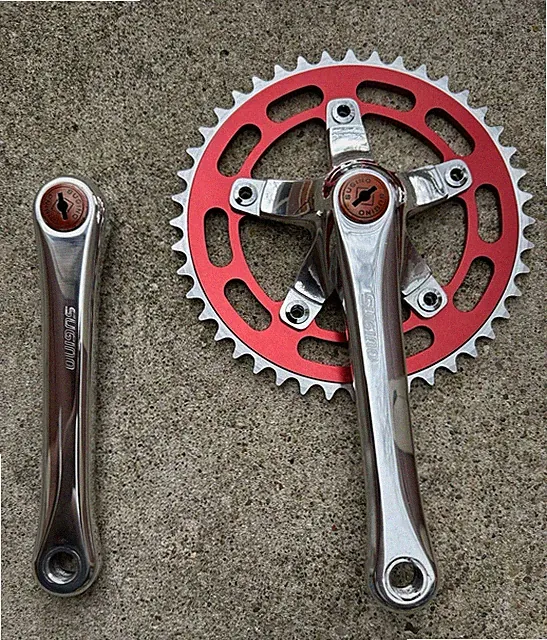 Sugino BMX Cranks Redline Mongoose Cruiser Road Bike Klunker Schwinn Fixie