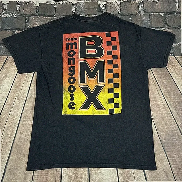 Team Mongoose BMX Graphic Biking T-Shirt Size Small
