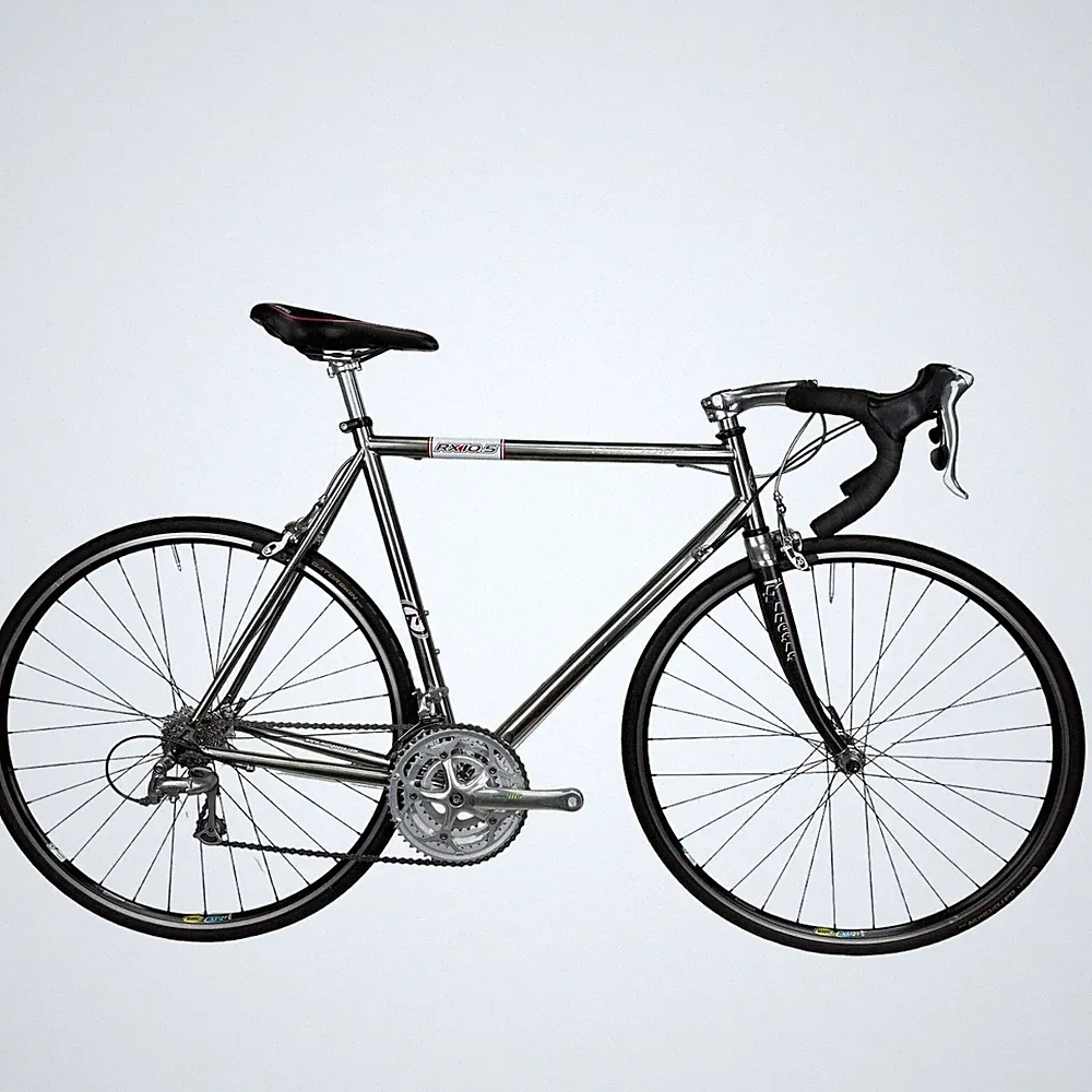 Used Mongoose RX10.5, Handmade Titanium Road Bike, Shimano Ultegra-2000, 56cm