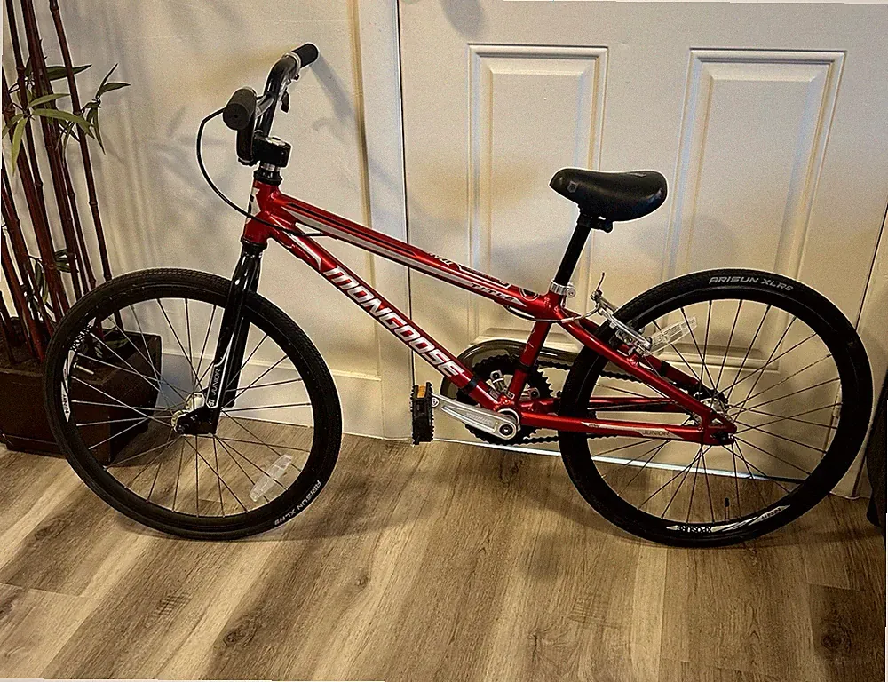 USED Mongoose Title BMX Race Bike - Pro - 20" - Red - USABMX - Racing