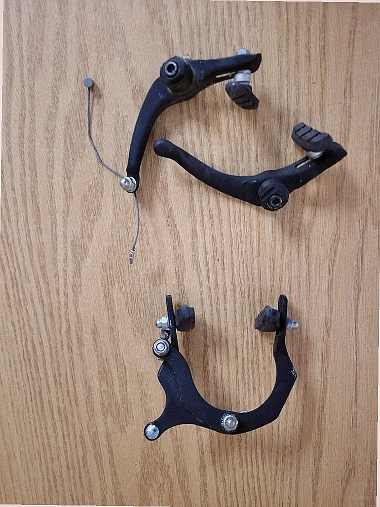 Vintage Mongoose BMX 20" Front & Rear Brake Calipers Bike Bicycle