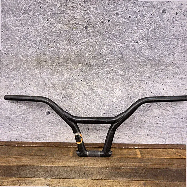 Vintage Mongoose BMX Handlebar Black 4pc Freestyle 660mm Bar Old School BMX