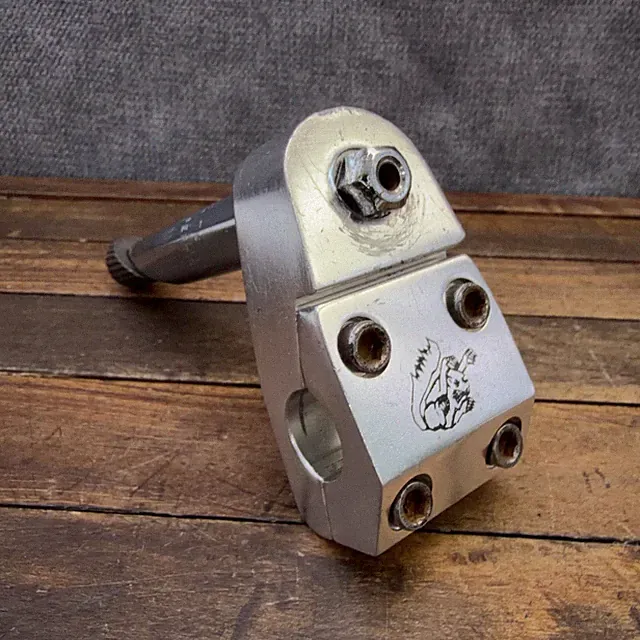 Vintage Mongoose BMX Quill Stem 22.2 QUILL Cruiser Klunker Cafe Alloy