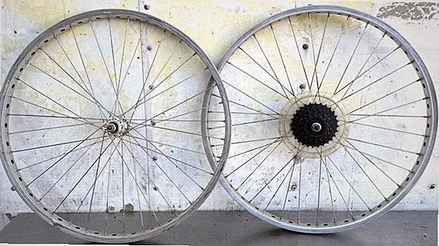 vintage Mongoose PRO CLASS 26x1.75" alloy Bicycle Wheelset 6 speed Freewheel